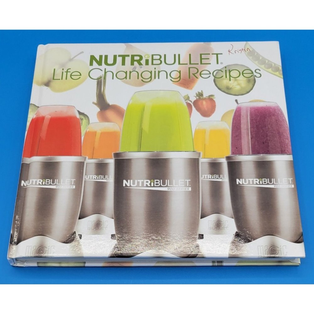 Nutribullet Life Changing Recipes Book Magic Bullet Blender Cookbook